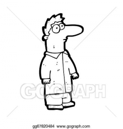 Stock Illustrations - Cartoon man with big nose. Stock Clipart ...