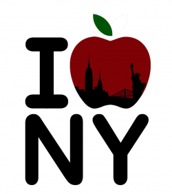 I Heart The Big Apple: T-shirt Design by KyariTheKonverseKidd on ...