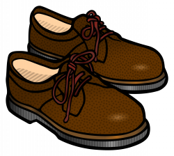 Clipart - shoes - coloured
