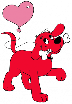 Clifford the Big Red Dog Clip Art | Cartoon Clip Art
