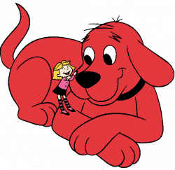 Clifford the Big Red Dog clip art | Clifford the Big Red Dog Clipart ...