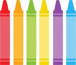 Clipart - Crayons