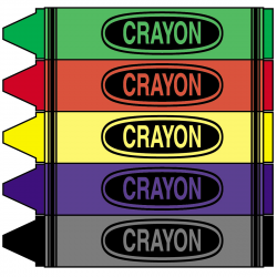 Clip Art: Big Crayons Color | Clipart Panda - Free Clipart Images