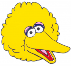 IMAGE: big bird face | Sesame Street Party | Pinterest | Big bird ...