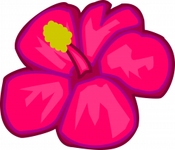 Clipart - Pink flower