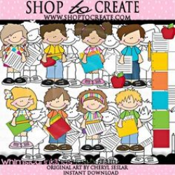 Little Germ Busters With Lineart Pro | Clipart | Pinterest