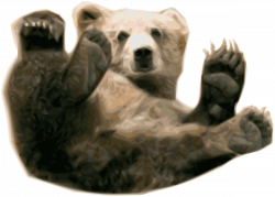 Clipart - Grizzly Bear 1