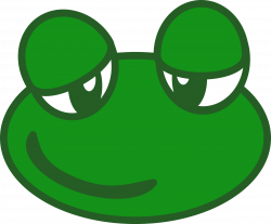 frog head clipart - Clipground