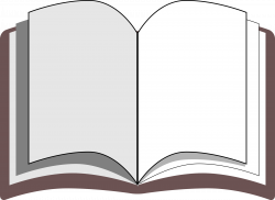 Clipart - open book
