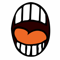 Clipart - Open mouth
