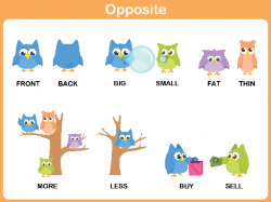 Word for Preschool: Opposite (#1) | Clipart | The Arts | Image | PBS ...