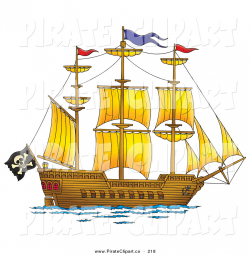Pirate ship pirate sail clipart kid - Clipartix
