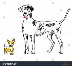 Small Dog Drawing at GetDrawings.com | Free for personal use Small ...