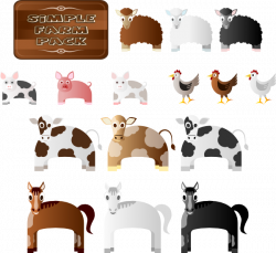 Farm Animals Clip Art at Clker.com - vector clip art online, royalty ...