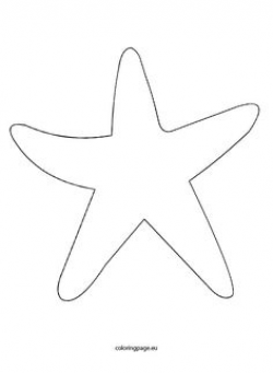 Sea+Star+Template | Beaded Starfish - Art And Craft - Ocean Craft ...