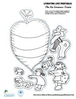 The Big Enormous Turnip (Printable Puppet Series) | Austin Public ...