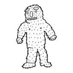 Bigfoot Stock Illustrations - Royalty Free - GoGraph