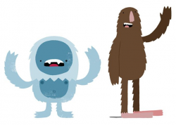 Monster Riot | Illustration | Yeti and bigfoot | things we draw ...