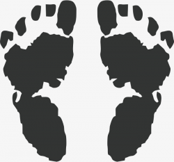 Cartoon Footprint Design, Footprint Design, Cartoon Sole, Bigfoot ...