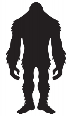 1-102 Sasquatch (Bigfoot) Shadow Pattern #2 | Crafts | Pinterest ...