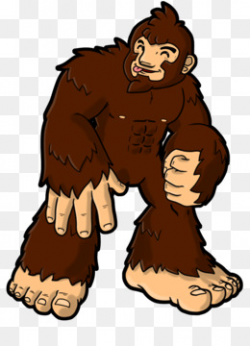 Free download Bigfoot Drawing Cartoon Clip art - Bigfoot Cliparts png.
