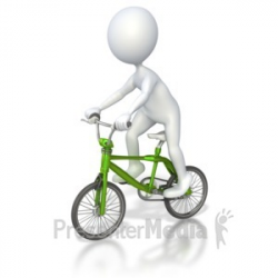 Bicycle Racer Peddling