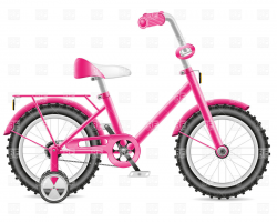 Bicycle Clipart Pink Bike