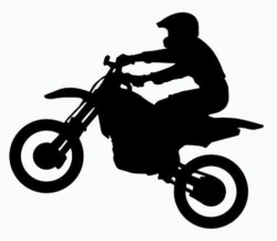 dirt bike silhouette - Recherche Google | STENCILS | Pinterest ...