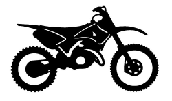 View Dirt Bike Clipart | bikes | Pinterest | Dirt biking, Tattoo and ...