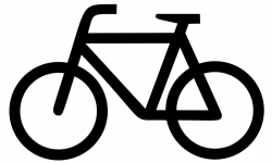 plain bicycle icon large - /recreation/cycling/bicycles ...