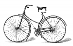 15 Bicycle Clip Art Images! | Vectors | Bike drawing, Vector ...