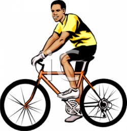 28+ Collection of Person Riding Bike Clipart | High quality, free ...