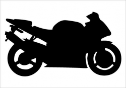 Bike Silhouette Clip Art at GetDrawings.com | Free for personal use ...