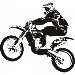 Free download Motocross Bike Clipart for your creation. | Motor ...