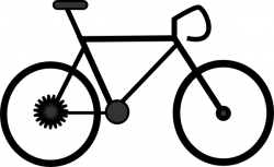 Bike clip art Free vector in Open office drawing svg ( .svg ) vector ...
