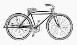 Antique Images: Free Digital Bike Image Transfer Bicycle Clip Art of ...