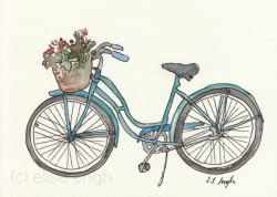 Portrait fhoto: Little Blue Bike