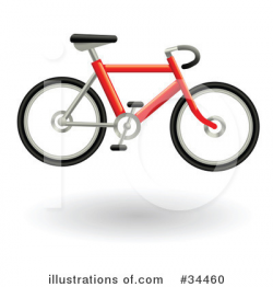 Bike Clipart #34460 - Illustration by AtStockIllustration