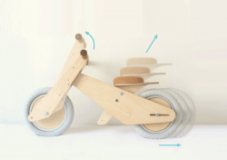B'Kid, the Balance Bike that Grows with your Child (Photos) | TreeHugger