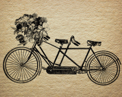 Tandem+Bicycle+Flower+Bouquet+Victorian+by+DownloadInspiration,+$ ...