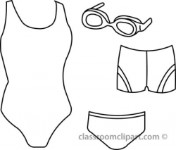 Kid Swimming Clipart Black And White | Clipart Panda - Free Clipart ...