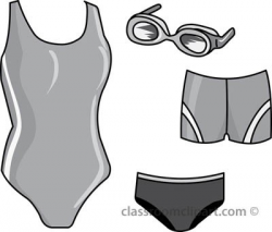 Bathing Suit Clipart Black And White | Furniture Walpaper