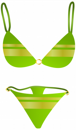 Green Swimsuit PNG Clip Art - Best WEB Clipart