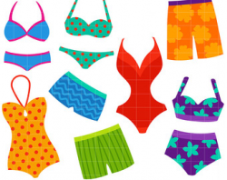 Swimsuit Clipart Group (53+)