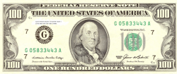United States one hundred-dollar bill United States Dollar Federal ...