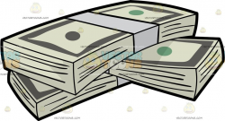 Bundles Of Us Dollar Money Bills | Cartoon, Third and Drawing stuff