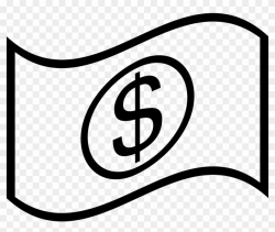 One Dollar Bill Comments - Dollar Bill Clipart Black And ...