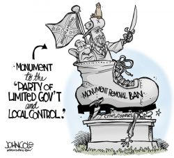 Monument to the 'Party of Limited Government & Local Control' | NC ...