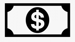 Dollar Bill Sign Png - Dollar Bill Icon Png #969612 - Free ...