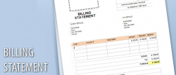 Billing Statement Template for Word